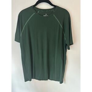 Tommy John Mens Crew Neck Short Sleeve Modern Relaxed T-Shirt SZ M Supima Green